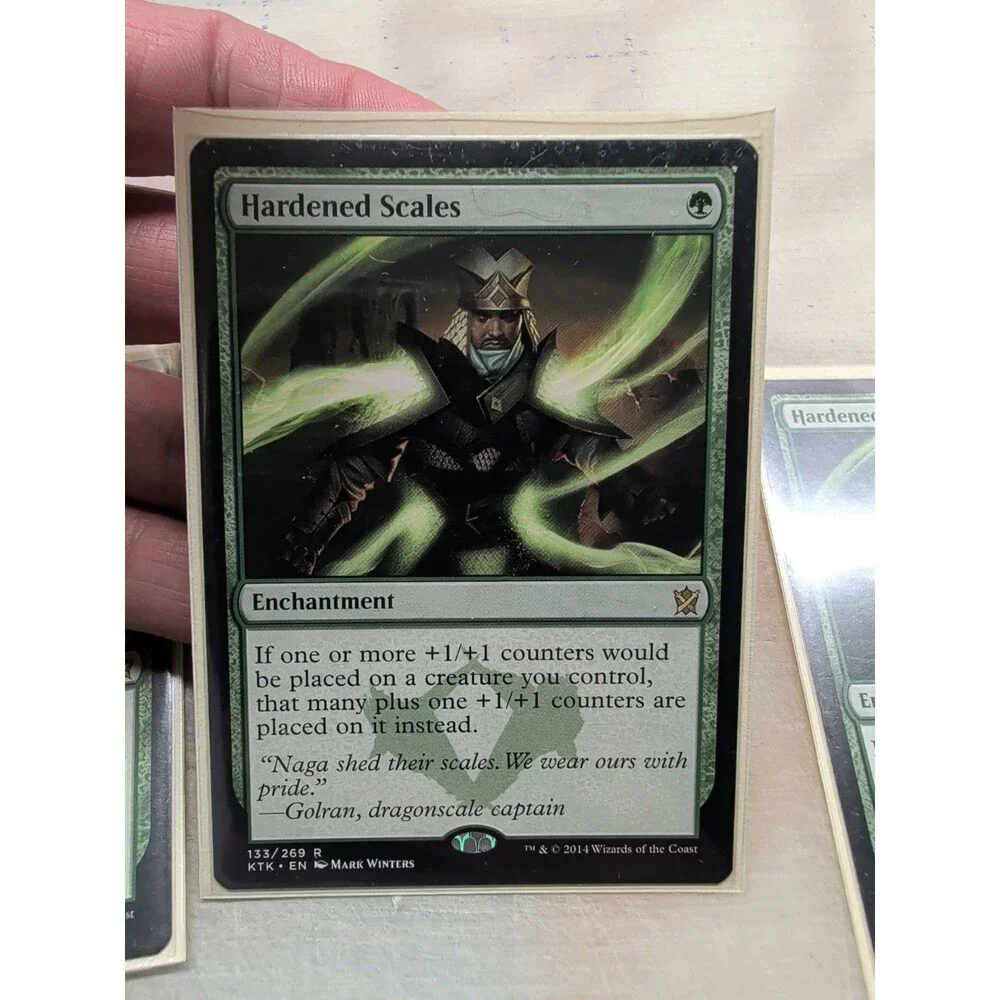 ​MTG Lot of 12: 3x Hardened Scales Hangarback Walker Timbercrown Pathway & More